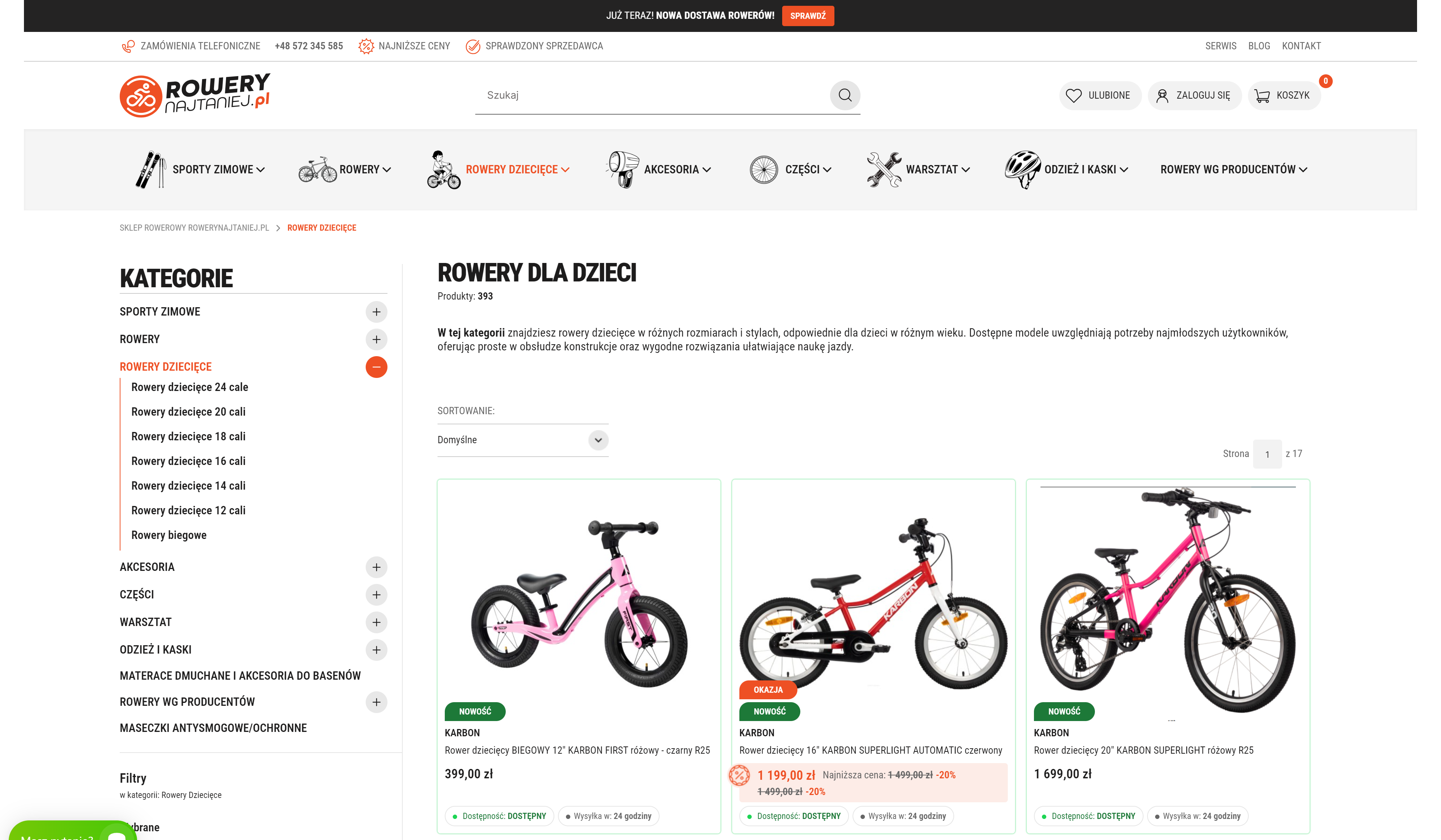 Rowery dla dzieci - jak dobrać odpowiedni rozmiar do wieku i wzrostu?