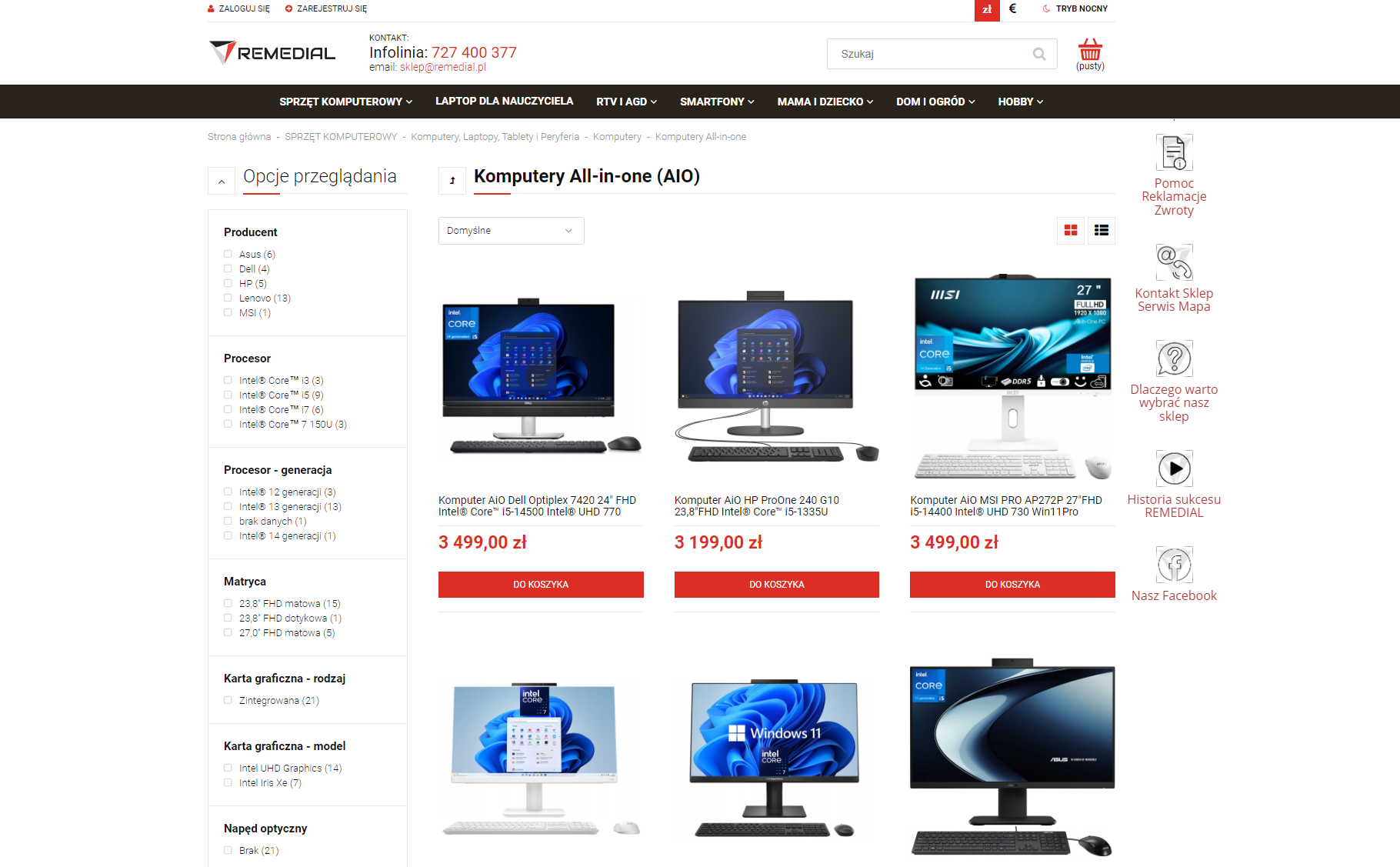 Komputery AiO w nowoczesnym biurze - sposób na oszczędność przestrzeni i łatwiejszą organizację stanowisk