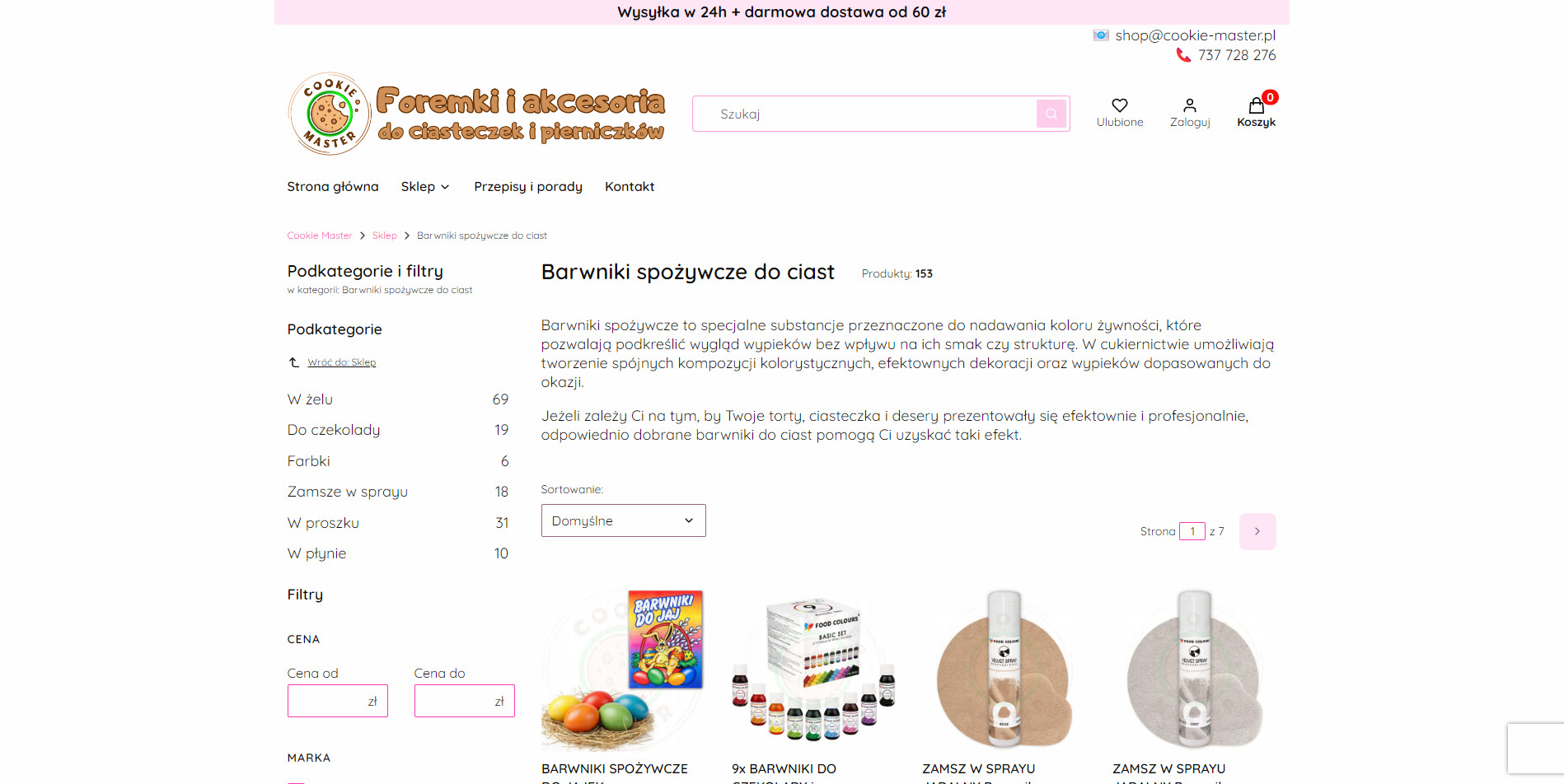 Żelowe, płynne czy proszkowe - jakie barwniki do ciast wybrać?