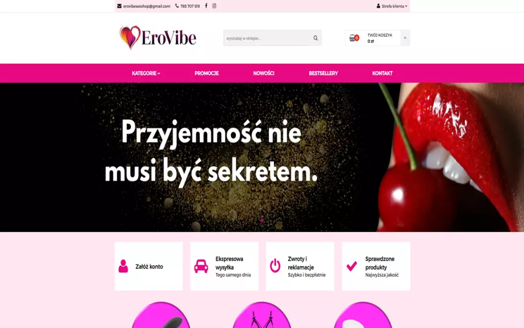 Zrzut ekranu strony